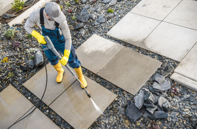 Concrete Slab Powerwashing