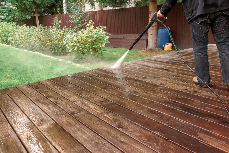 Deck Pressure Washing