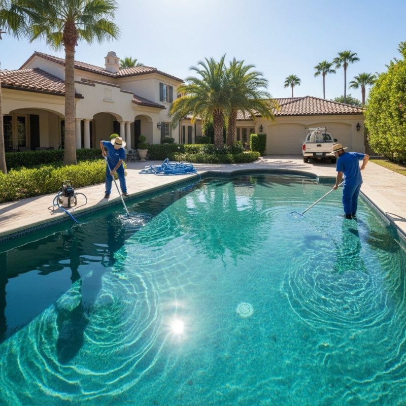 Residential Concrete Cleaning